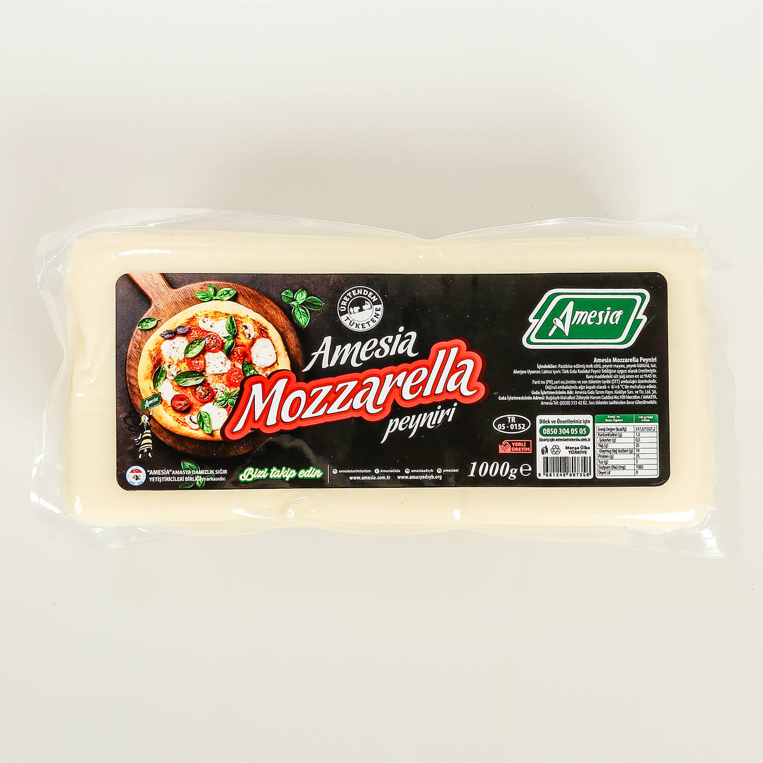 Mozzarella Peyniri 1000 G.
